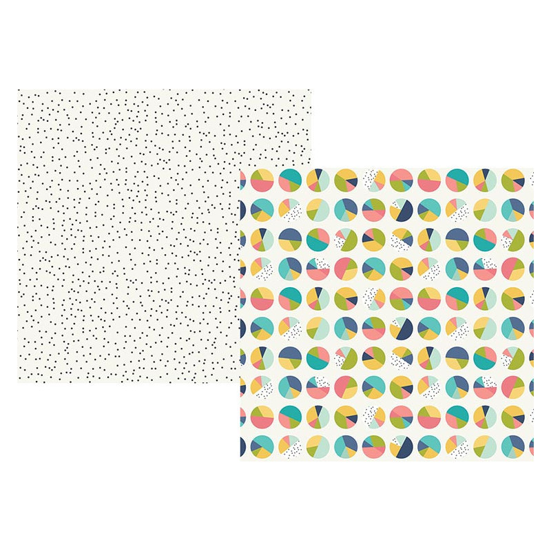 Simple Stories Domestic Bliss 12 x 12 Scrapbook Paper - I Can't Adult
