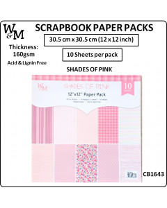 W&M 12X12 Paper Pack -...