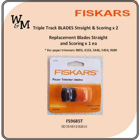 Fiskars Paper Trimmer Blades Scoring & Straight