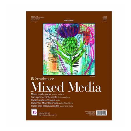 Strathmore 400 Mixed Media Pad 15 sheets 300g 22.8×30.5cm