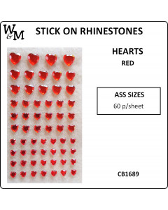 W&M Stick- on Rhinestones...