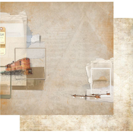 Uniquely Creative Drive & Fly Paper - Train