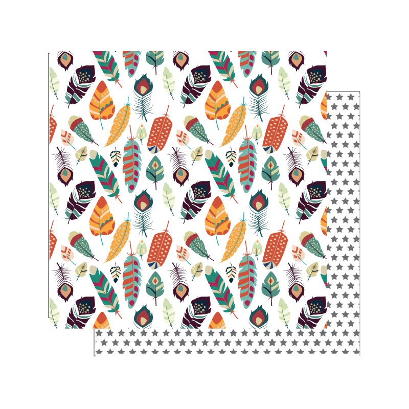 Uniquely Creative Choose Your Own Adventure 12 x 12 Scrapbook Paper - Ready