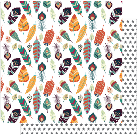 Uniquely Creative Choose Your Own Adventure 12 x 12 Scrapbook Paper - Ready