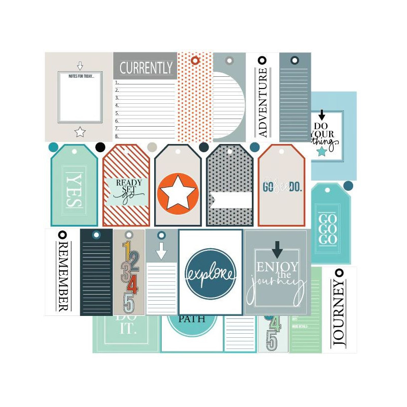 Uniquely Creative Choose Your Own Adventure Paper- 12 x 12 Scrapbook Paper Currently Awesome
