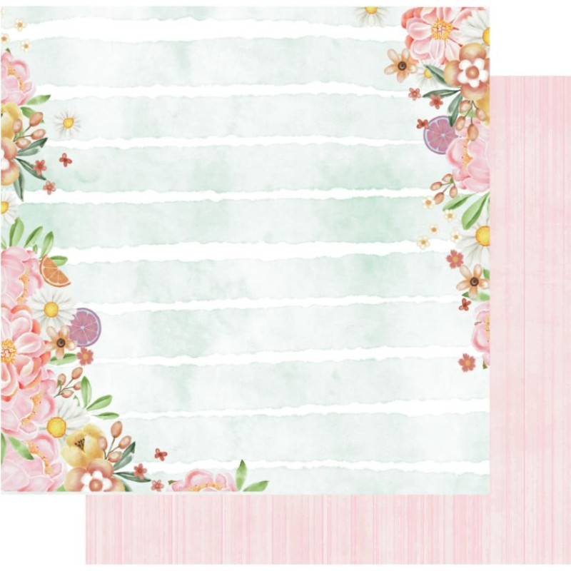 Uniquely Creative Summer Holiday 12 x 12 Scrapbook Paper - Sunkissed