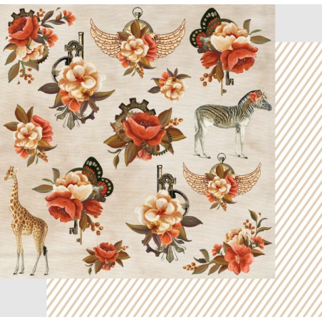 Uniquely Creative Steampunk Safari Paper - Unique