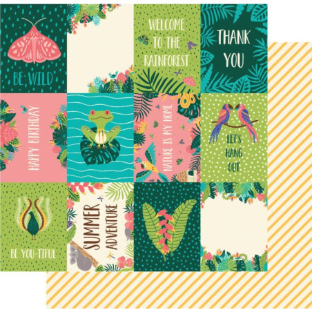Uniquely Creative Rainforest Retreat Paper - Retreat