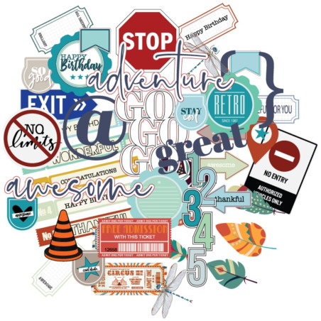 Uniquely Creative Choose Your Own Adventure Paper Die Cuts/Ephemera