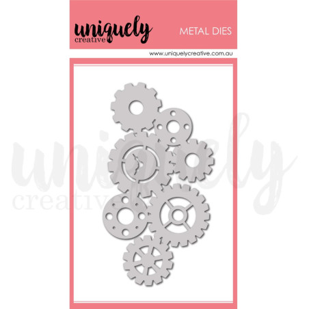 Uniquely Creative Cutting Die - Steampunk Gear