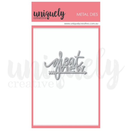 Uniquely Creative Cutting Die - Great View