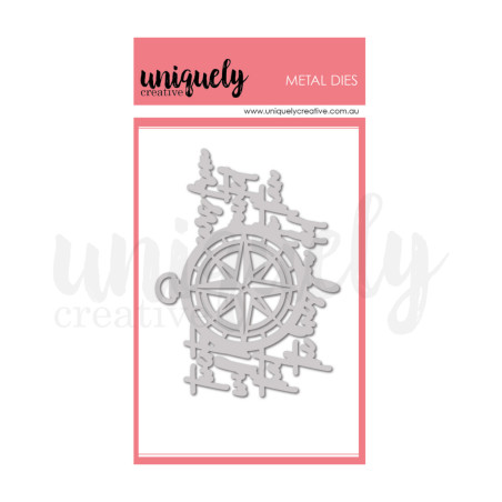 Uniquely Creative Compass Script Cutting Die