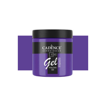CADENCE CONNOISSEUR HEAVY BODY GEL IMPASTO 250ML - PURPLE RAIN