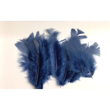 W&M Turkey Feathers Navy Blue