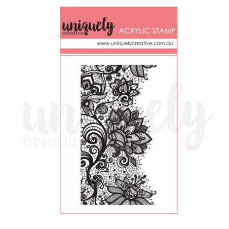 Uniquely Creative Mark Making Clear Stamp - Floral Doily