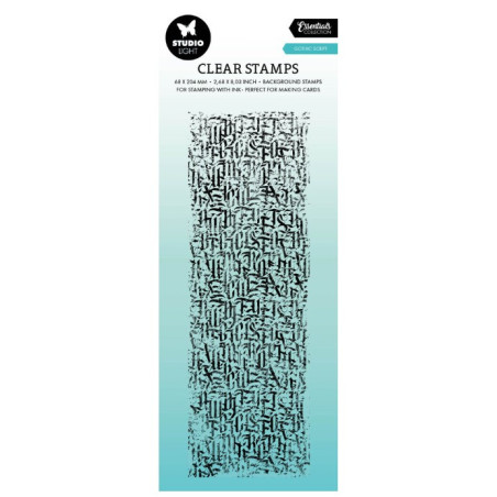 Studio Light Clear Stamp - Gothic Script