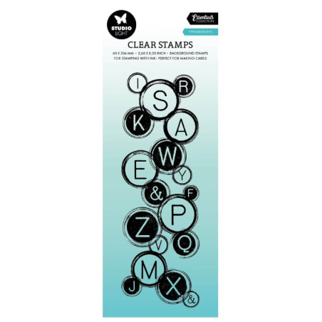 Studio Light Clear Stamp - Typwriter Keys