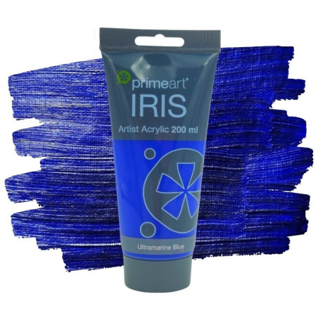 Primeart Iris Acrylic 200ml 340 Ultramarine