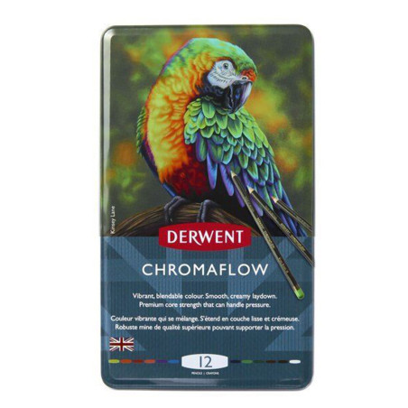 Derwent Chromaflow Colour Pencils 12 colours