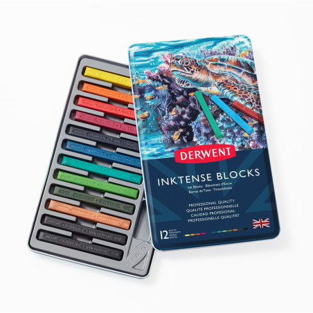 Derwent Inktense Blocks 12pc Tin