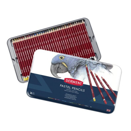 Derwent Pastel Pencils 36pc Tin