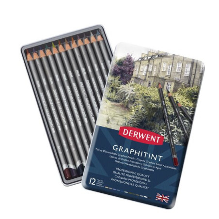 Derwent Graphitint 12pc Tin
