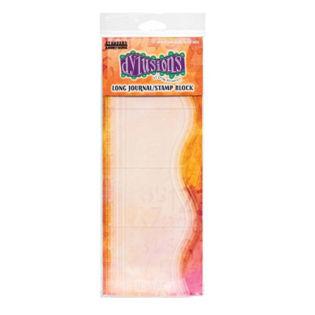 Stampers Anonymous Dylusions Long Journal /Stamp Block