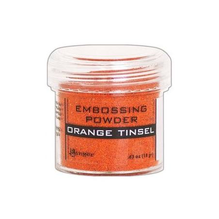 Ranger Embossing Powder - Orange Tinsel