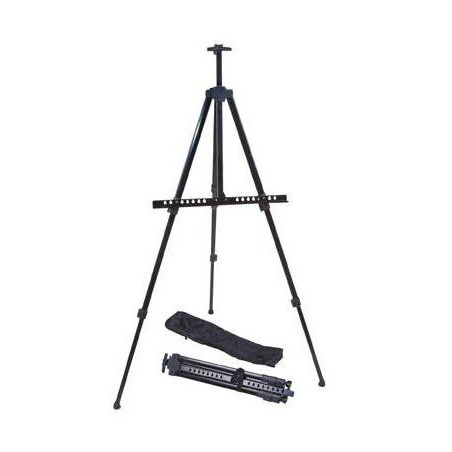 Black Aluminium Easel with Bag