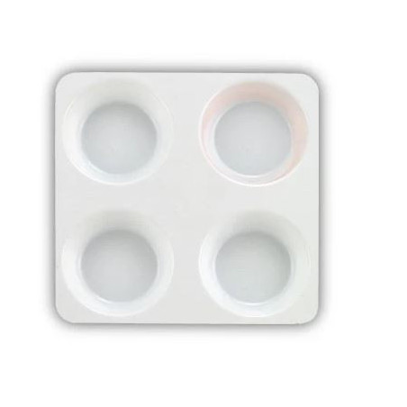 4-Well Plastic Cupcake  Paint Palette