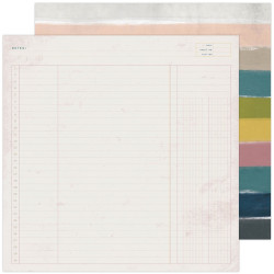Heidi Swapp Carefree 12 x 12 Scrapbook Paper - Trail Guide