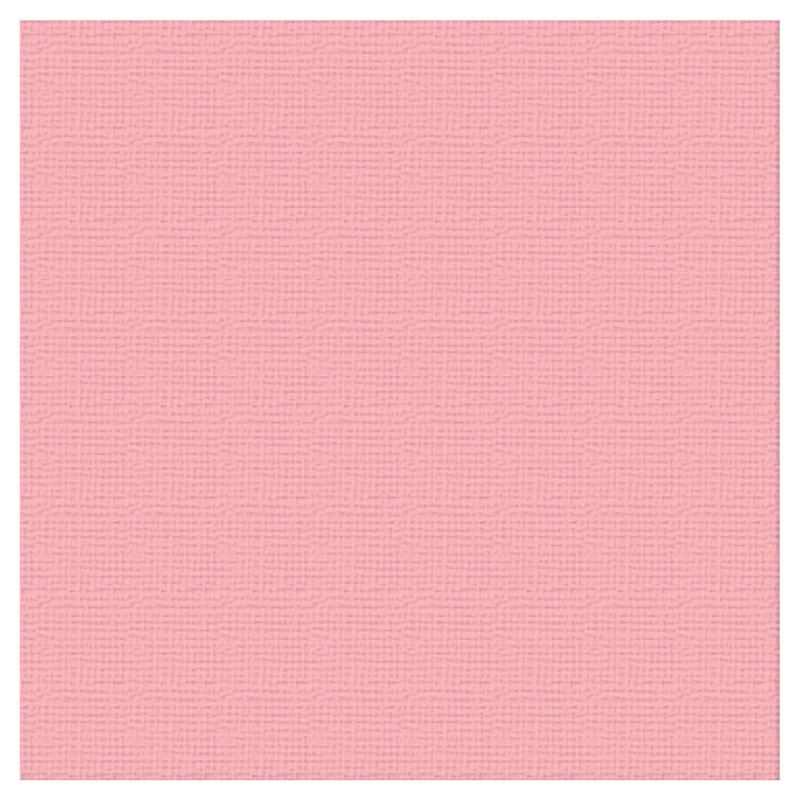 Couture Creations 12 X 12 Scrapbook Textured Cardstock - Bubblegum/Precious 216gsm