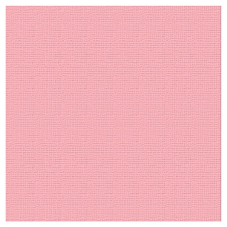 Couture Creations 12 X 12 Scrapbook Textured Cardstock - Bubblegum/Precious 216gsm