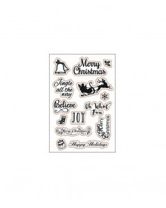 Kcraft Christmas Clear Stamp