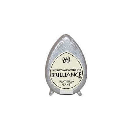 Tsukineko Brilliance Dewdrop Ink - Platiunum Planet