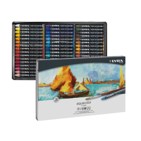 Lyra Rembrandt Aquacolor Set 48pc
