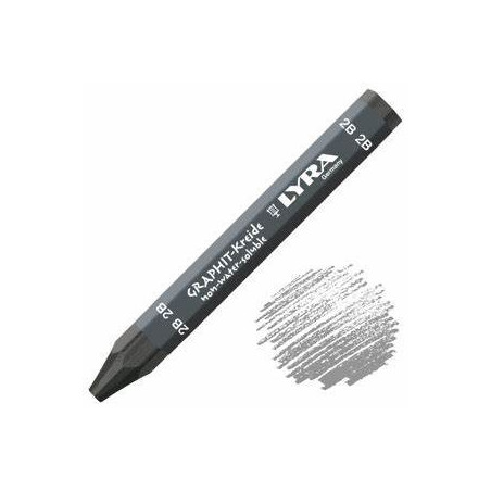 Lyra Graphite Crayon Stick 2B