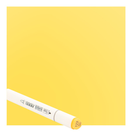 Couture Creations Twin Tip Alcohol Ink Marker - Melon Yellow