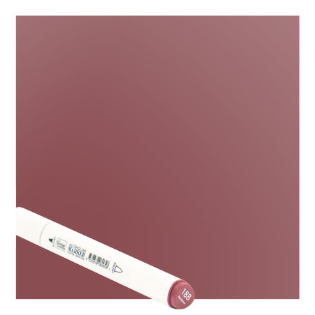 Couture Creations Twin Tip Alcohol Ink Marker - Bordeaux