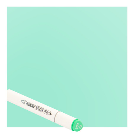 Couture Creations Twin Tip Alcohol Ink Marker - Aqua Green