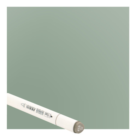 Couture Creations Twin Tip Alcohol Ink Marker - Green Grey