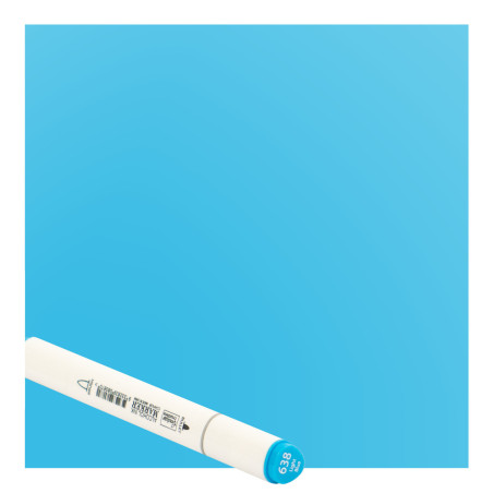 Couture Creations Twin Tip Alcohol Ink Marker - Light Blue