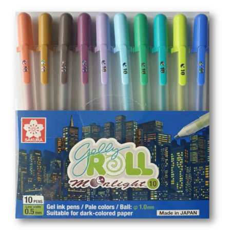 Sakura Gelly Roll Gel Ink Pens - Moonlight Earth Tones