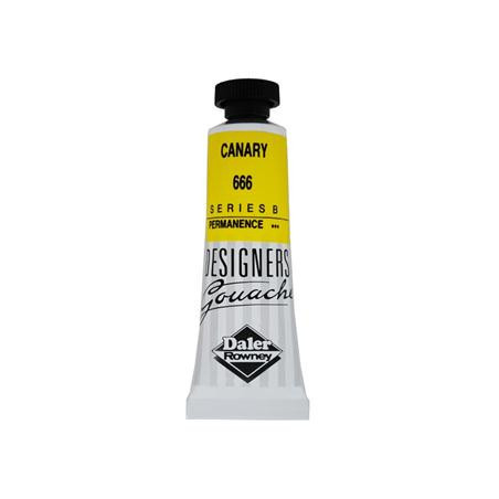 Daler Rowney Designers Gouache 15ml - Canary 666