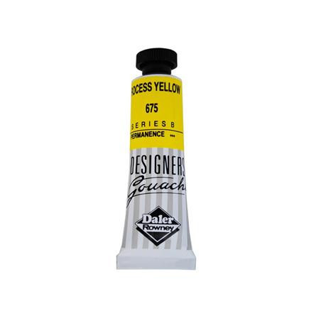 Daler Rowney Designers Gouache 15ml - Process Yellow 675