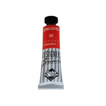 Daler Rowney Designers Gouache 15ml - Vermillion Red 589