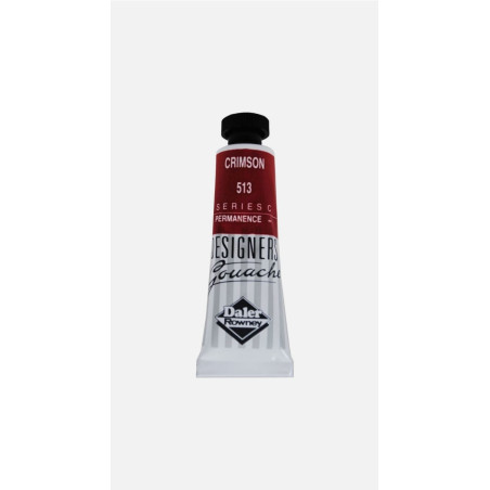 Daler Rowney Designers Gouache 15ml - Crimson 513