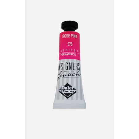 Daler Rowney Designers Gouache 15ml - Rose Pink 576