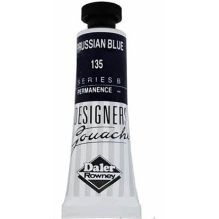 Daler Rowney Designers Gouache 15ml - Prussian Blue 135
