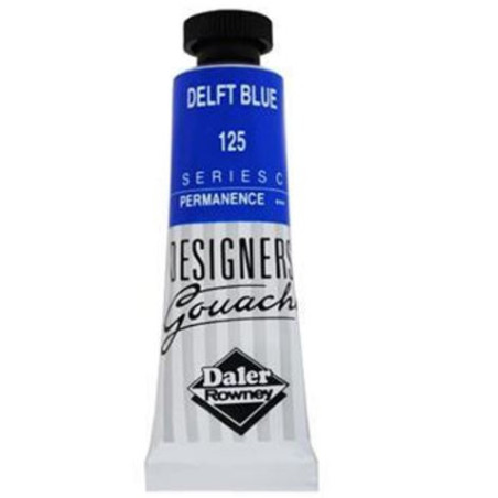 Daler Rowney Designers Gouache 15ml - Delft Blue 125